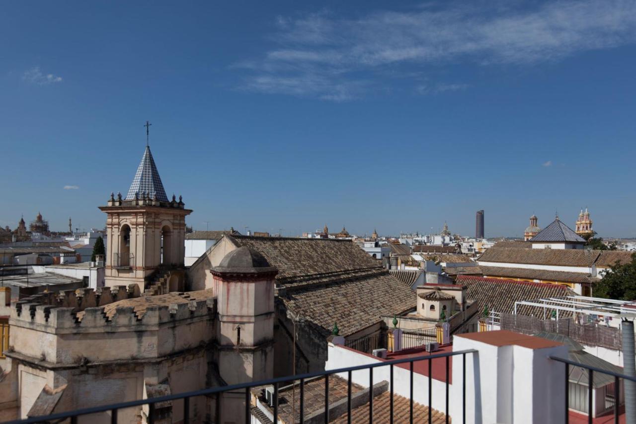 Espectacular Apartamento Con Terraza Privada Parking Sevilla Bagian luar foto