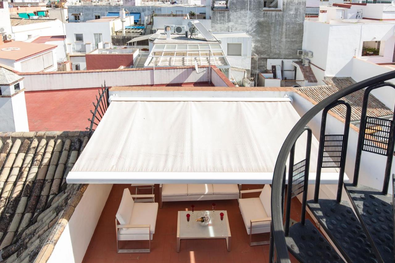 Espectacular Apartamento Con Terraza Privada Parking Sevilla Bagian luar foto