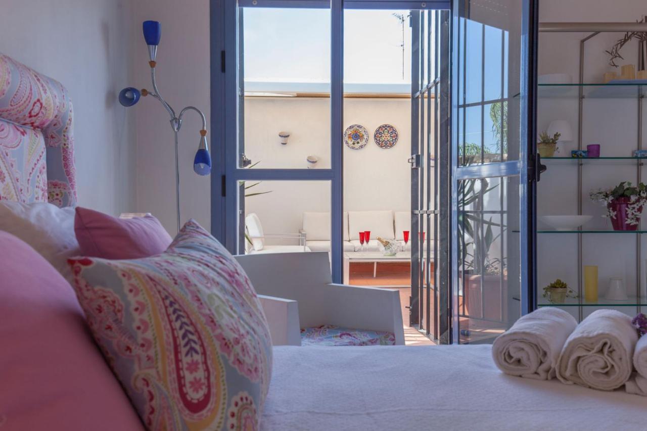 Espectacular Apartamento Con Terraza Privada Parking Sevilla Bagian luar foto